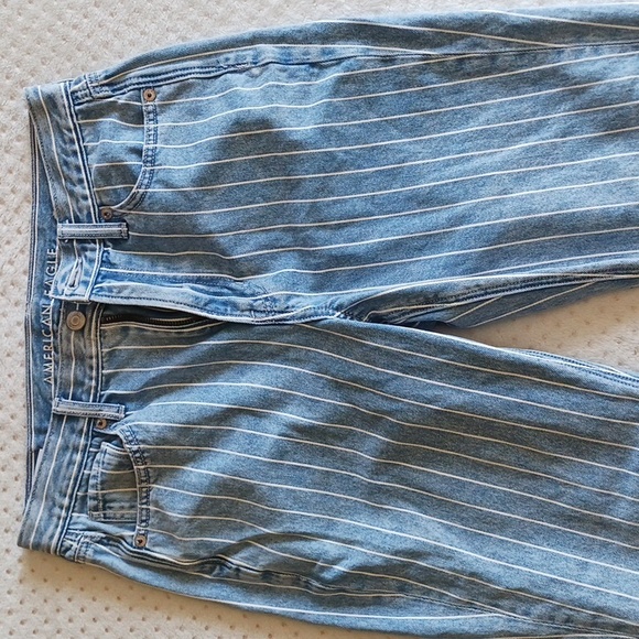 American Eagle striped high rise Jeans - Picture 3 of 12